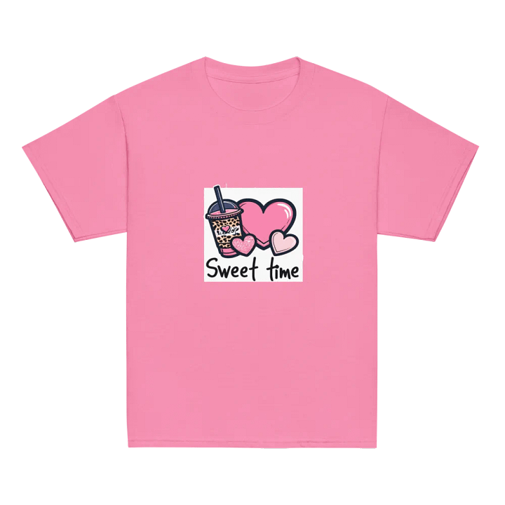 Leopard Print Sweet Time Kids Tee product image (1)