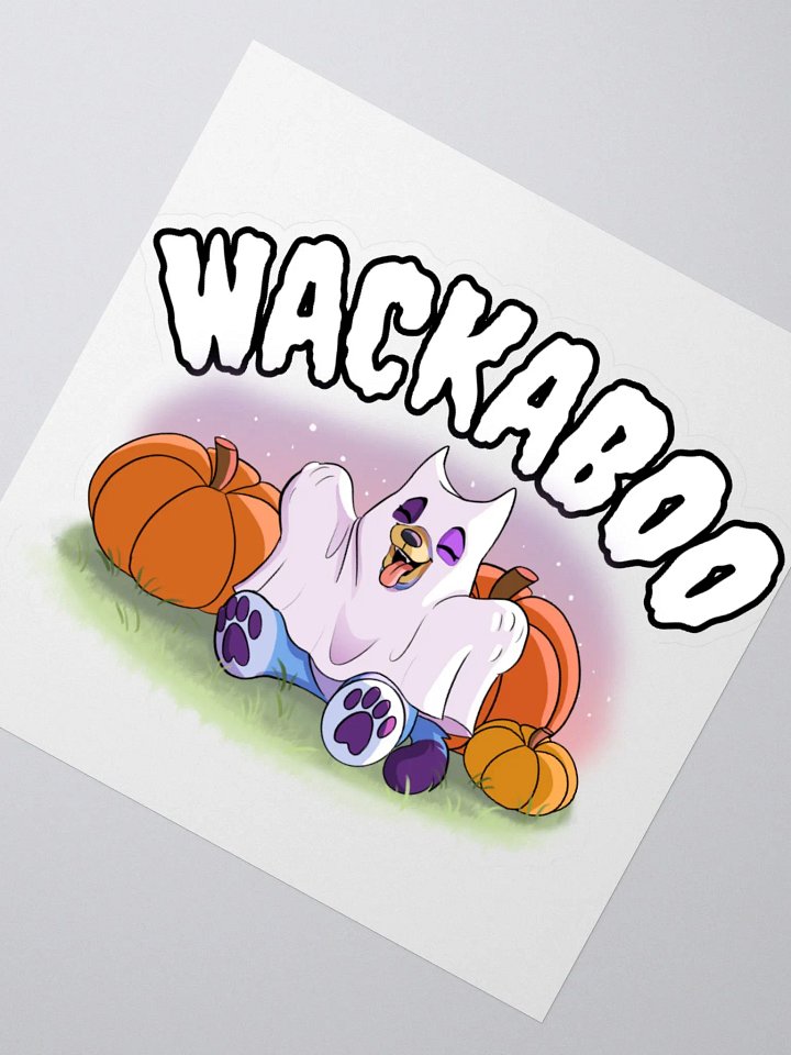 WackaBoo sticker (Scary style) product image (2)