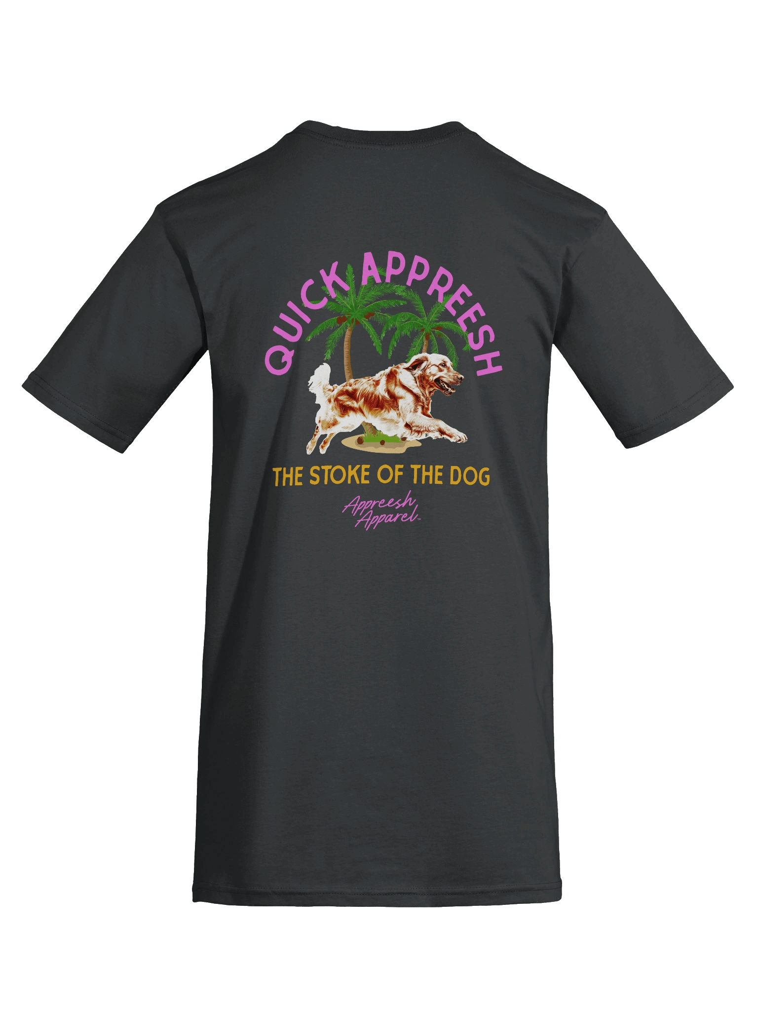 Stoke of the Dog Black Tee product image (9)