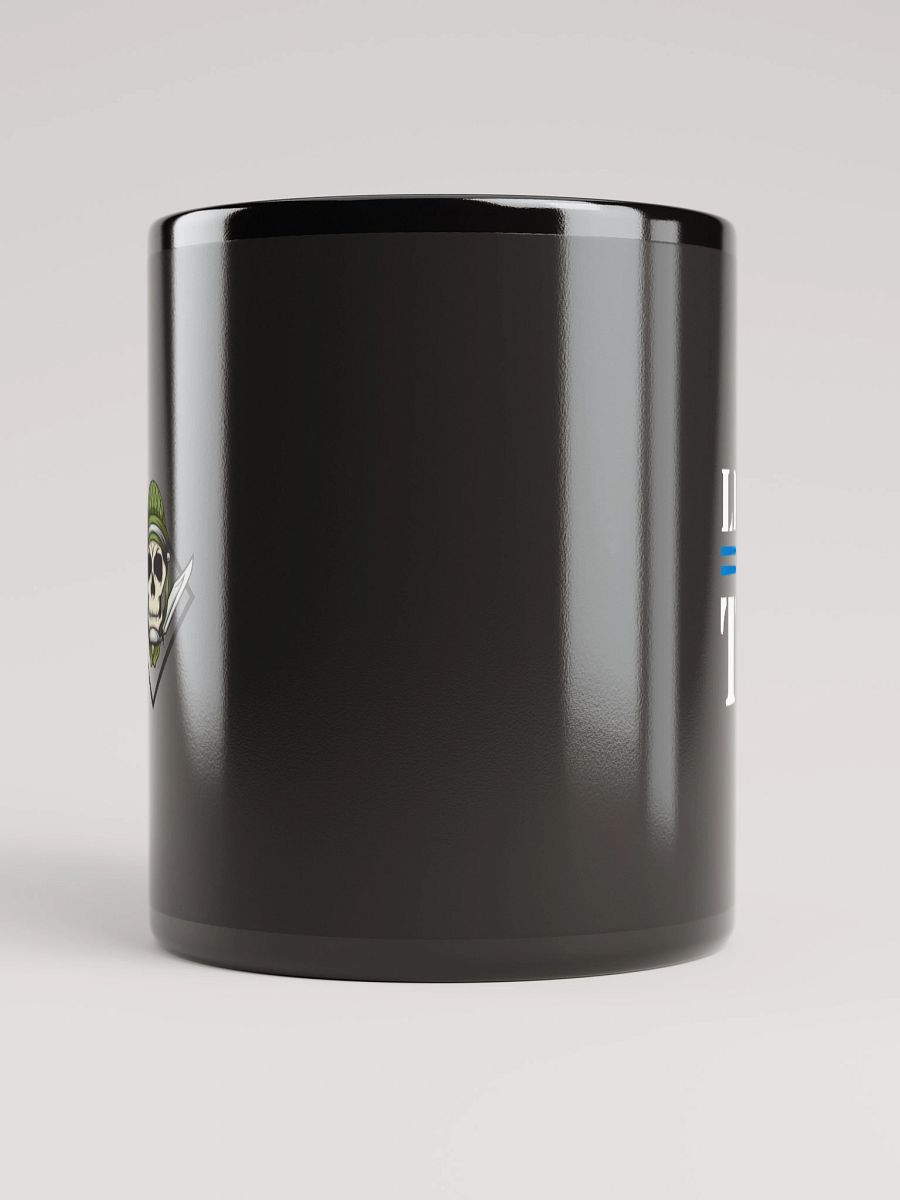 Skull & Knives Black Glossy Mug product image (9)