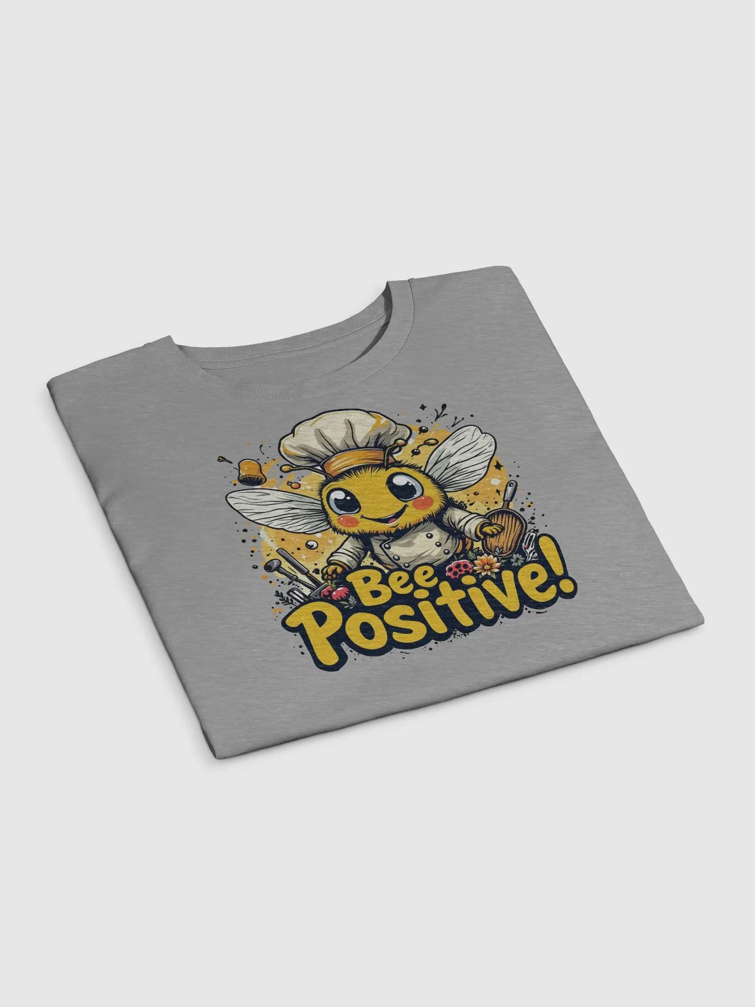 Bee Positive Chef Crop Top product image (18)