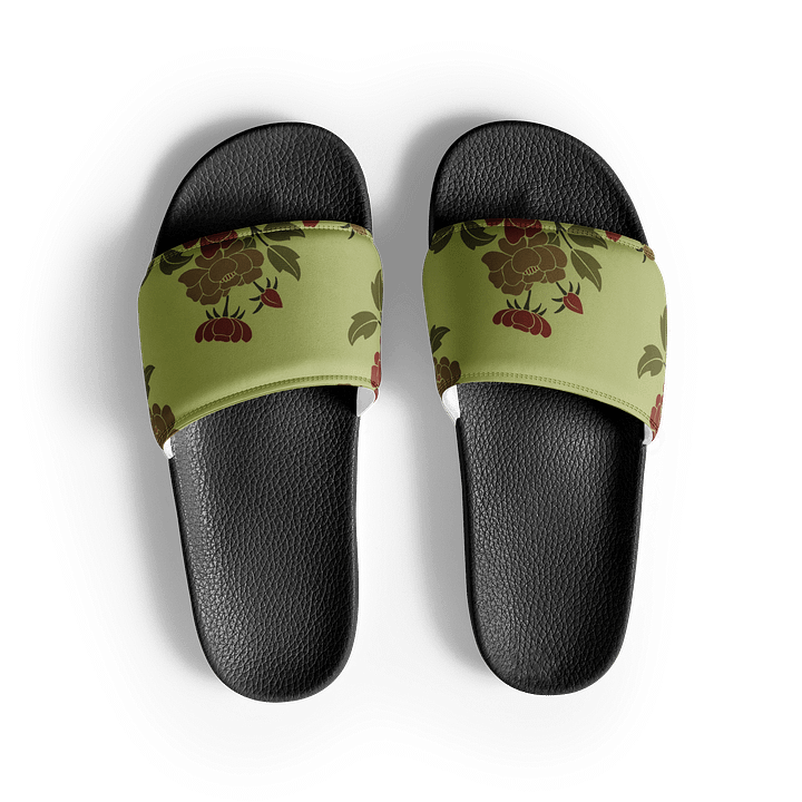 Japanese Floral. Men's Slides product image (1)