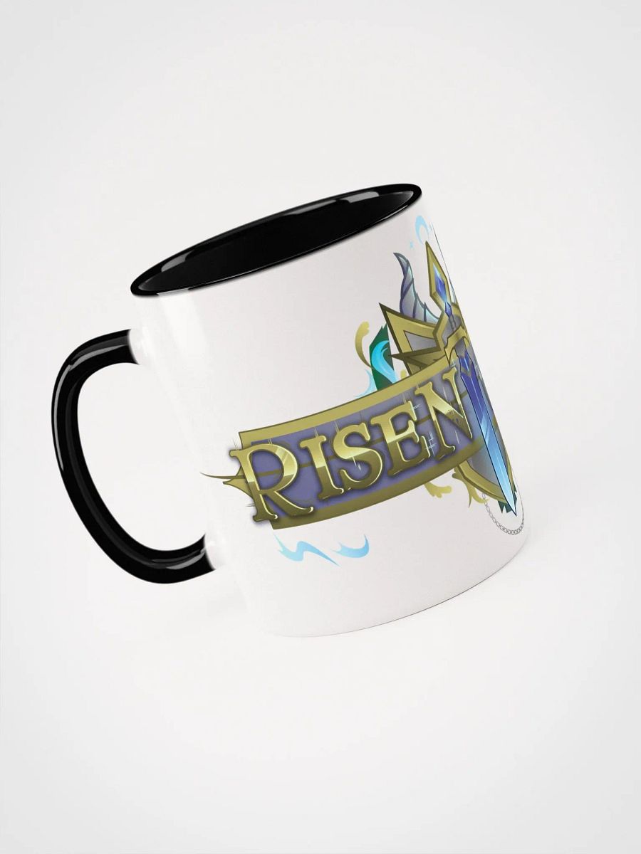Full Color Risenchaos Crest - Ceramic Mug W/ Color Inside (11oz / 15oz) product image (2)