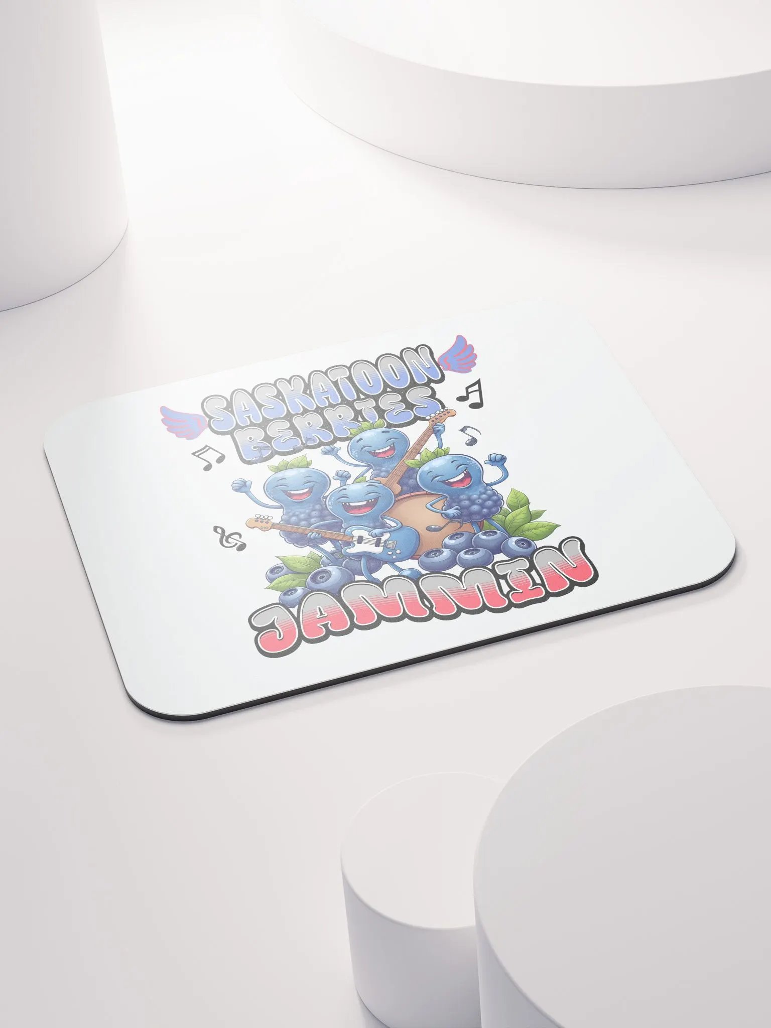 Saskatoon Berries Jammin Mouse Pad product image (4)