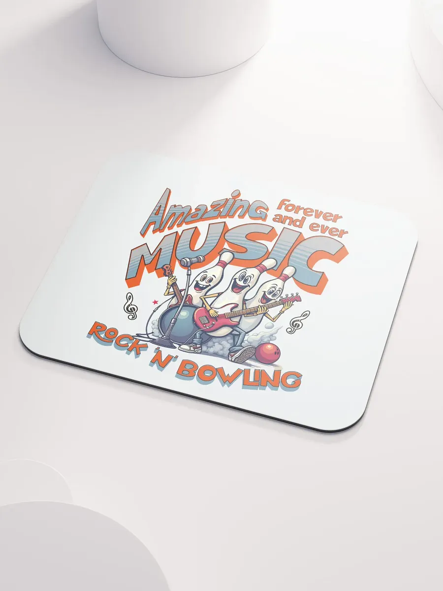 Amazing Music Rock N Bowling Mouse Pad product image (3)