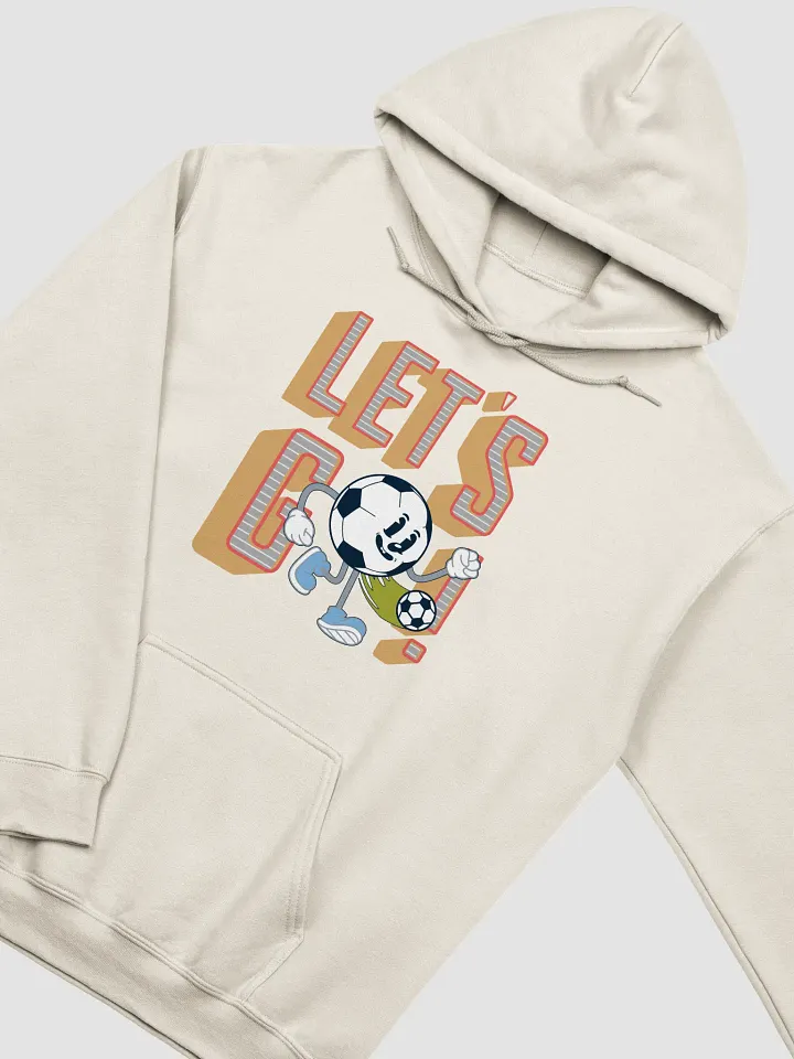 Lets Go Mascot Soccer Ball Hoodie product image (2)