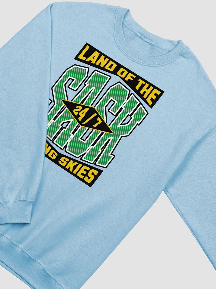 Sask Land Of The Living Skies 24/7 Classic Crewneck Sweatshirt product image (21)