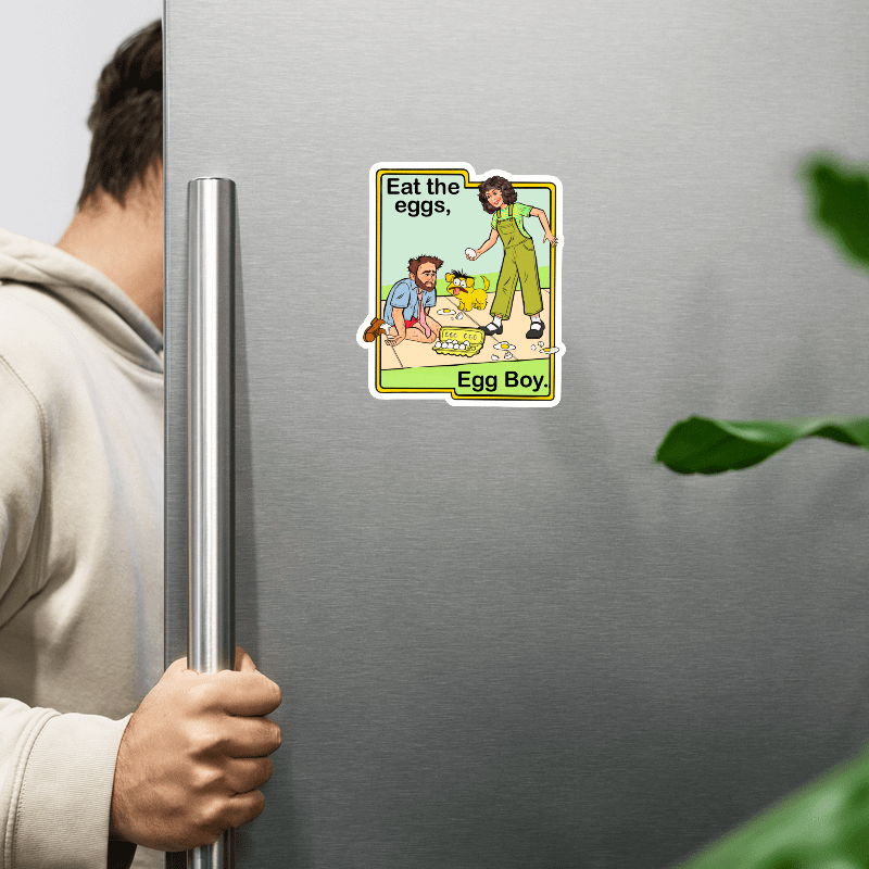 Eat The Eggs Magnet product image (1)