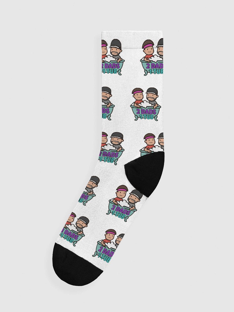 🧦 2 Dads 1 Tub Crew Socks 🛁 product image (1)
