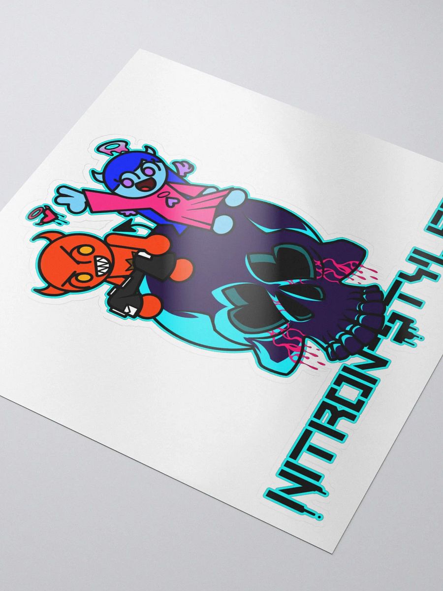 Wave 5 - Deadly Power Couple Kiss Cut Sticker product image (4)