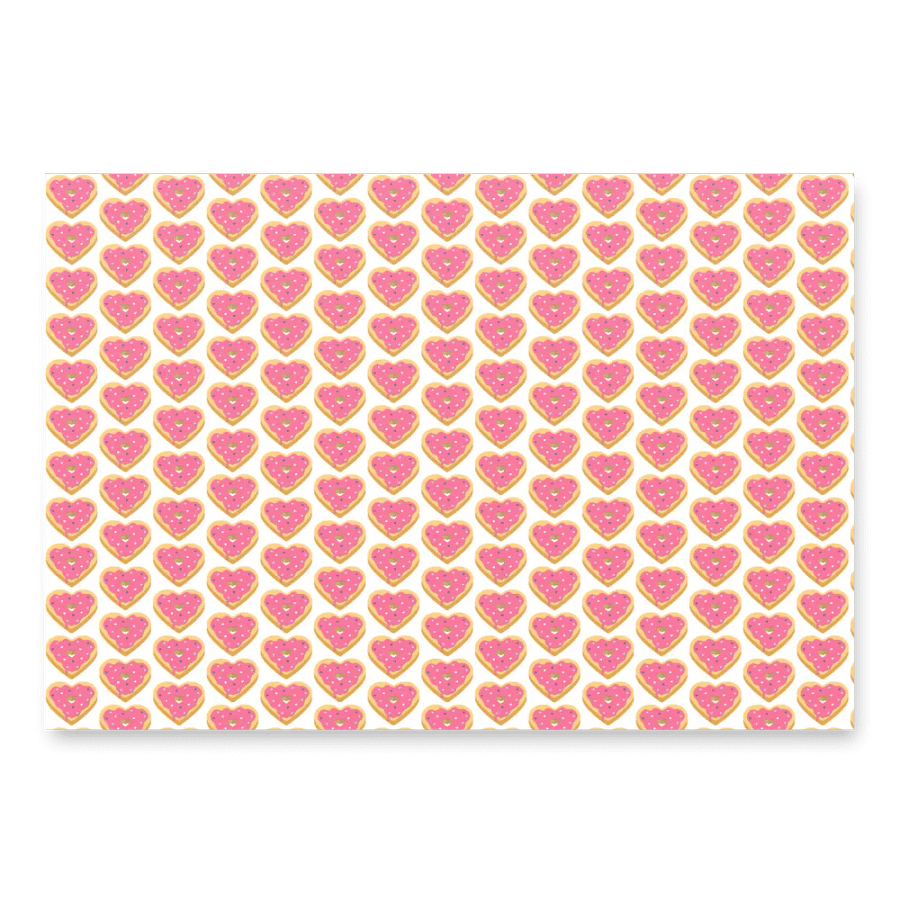 Sweet Love Treats Valentine Wrapping Paper – Set of 3 product image (4)