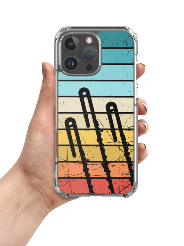 Retro Abstract iPhone Case - Bass Flute product image (2)