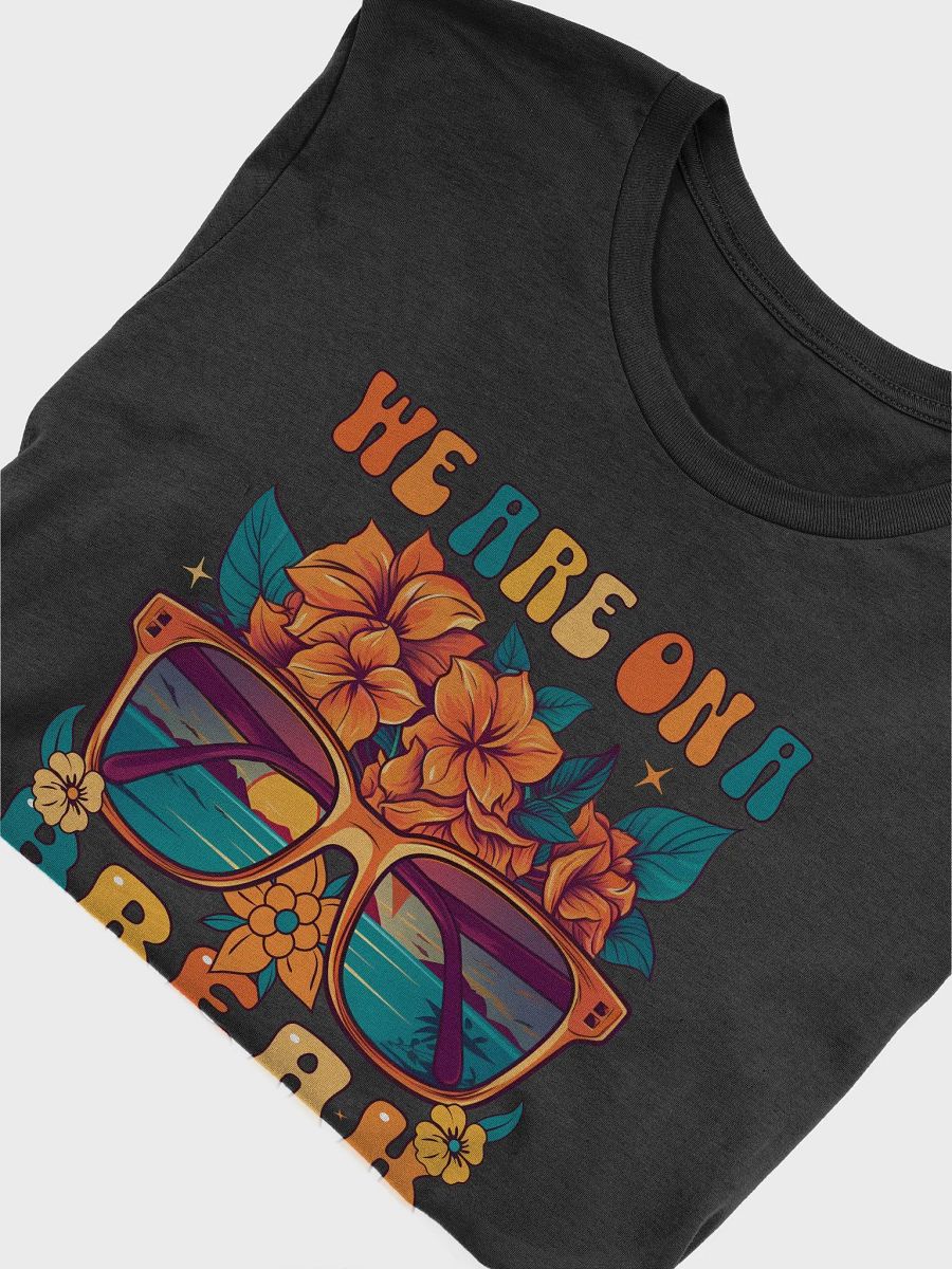 Summer break Tshirt, summer floral tee, retro groovy summer shirt product image (5)
