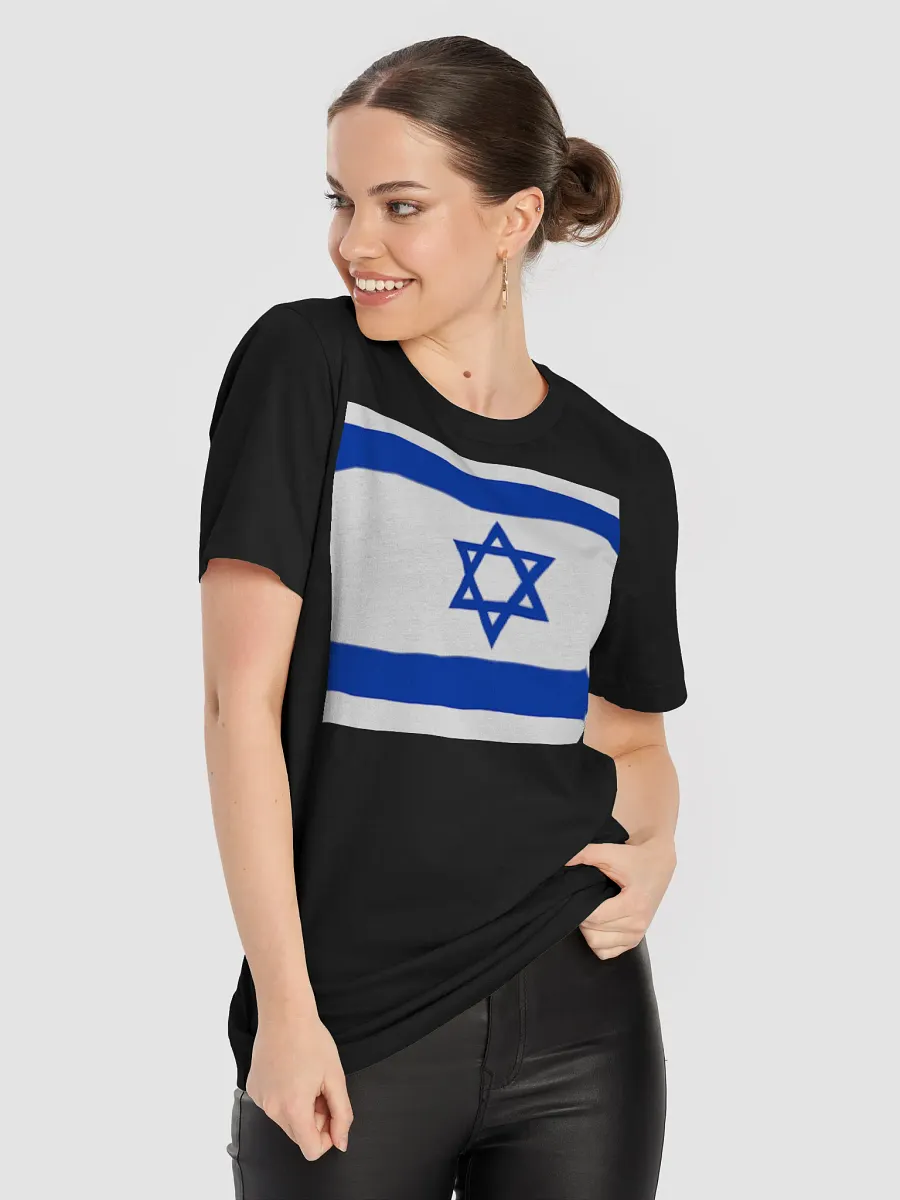 Supersoft Unisex Israeli Flag T-Shirt | Graphic Grove Exclusive product image (9)