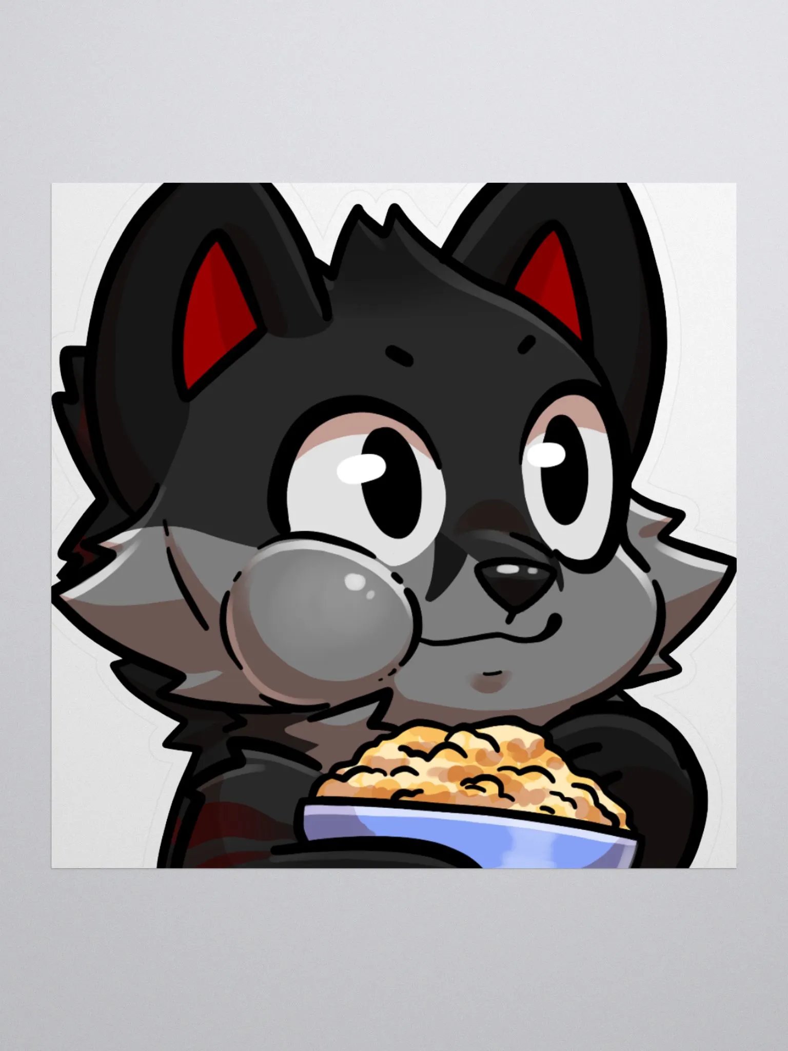 Harufox Noms Emote Sticker product image (1)