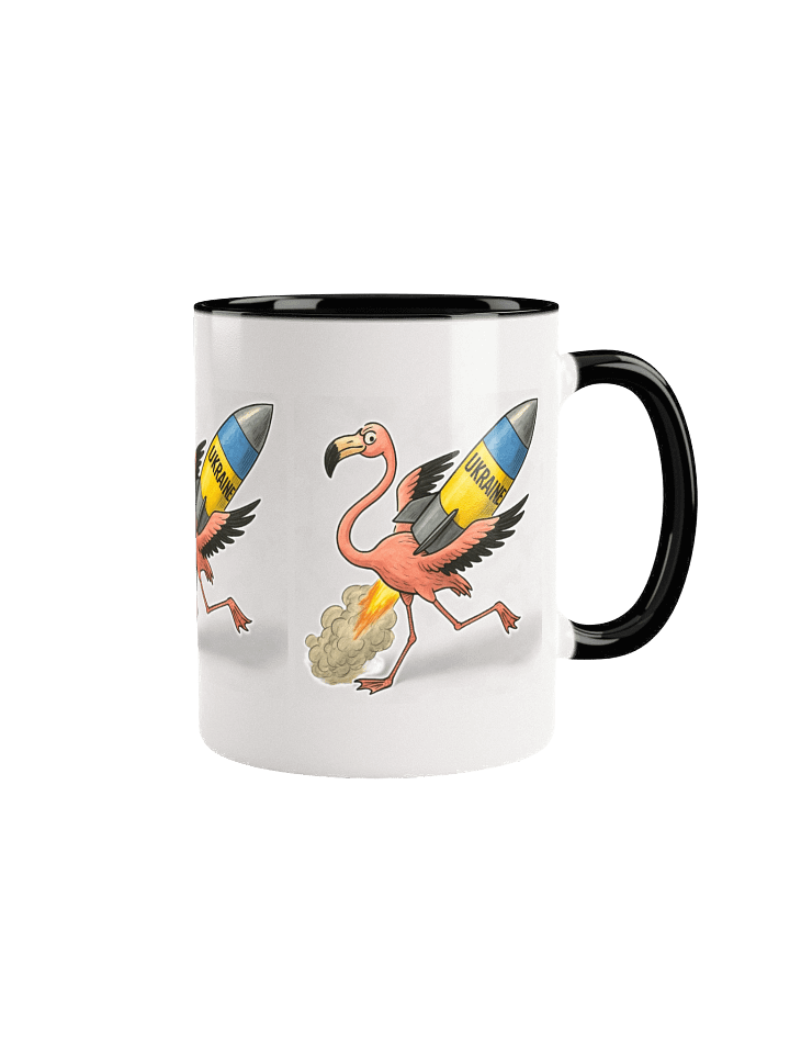 Rocket Flamingos Ceramic Mug product image (10)
