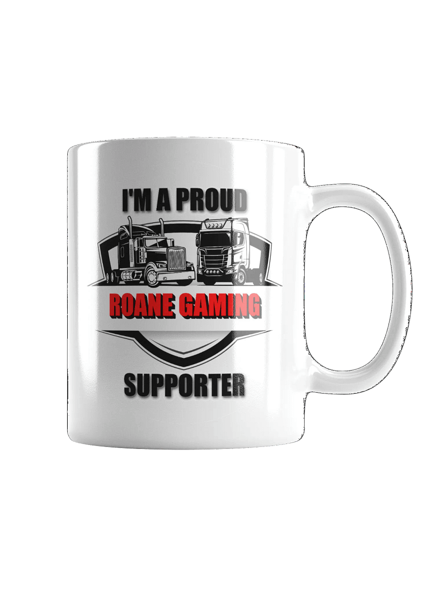 Roane Gaming Supporter White Glossy Mug product image (1)