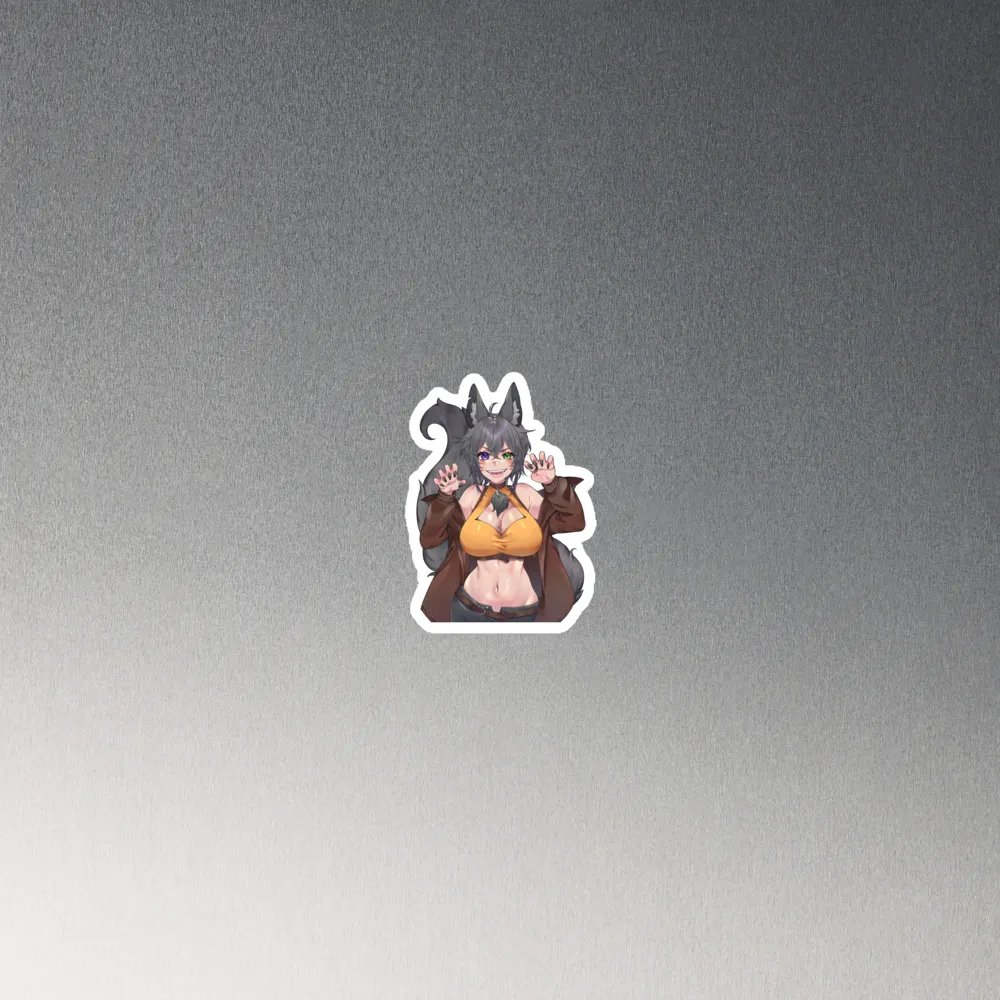 WolfcatRisi Rawr Magnet product image (2)