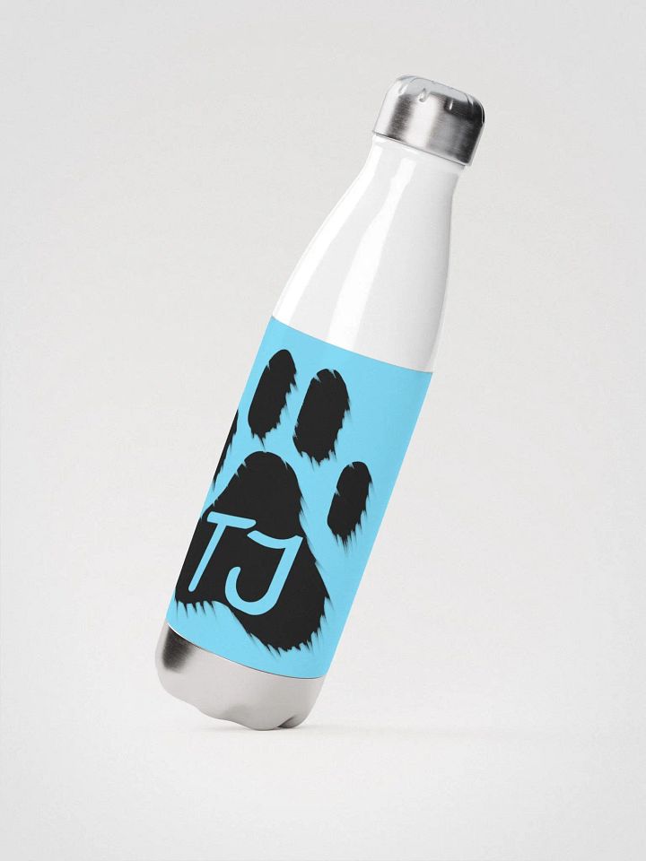 TJ Paw Stainless Steel Water Bottle (blue/black) product image (2)