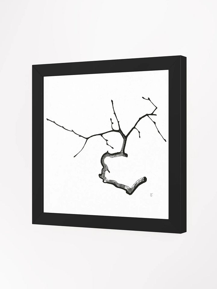 Minimalist Tree Branch Framed Poster. -Elegant Twig product image (5)