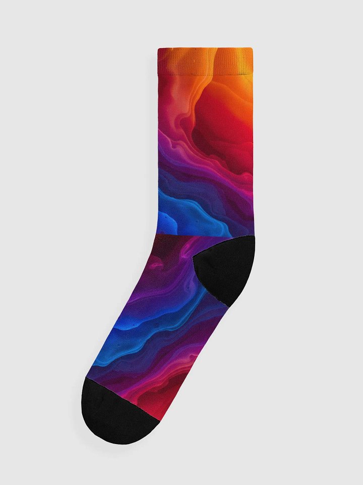 S³ Liquid Prismatic Dance Crew Socks product image (1)