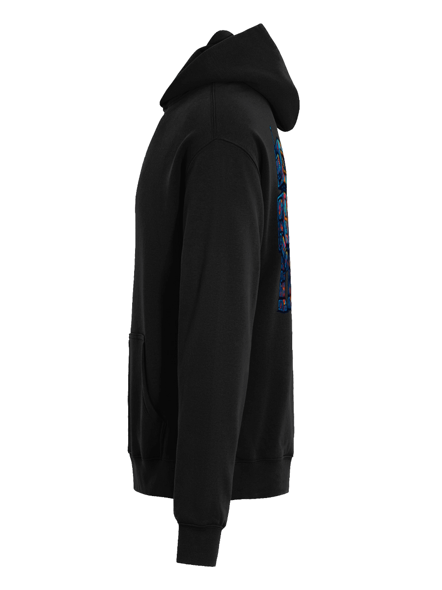 Obey the Robots Hoodie – Retro Graffiti Street Art product image (6)