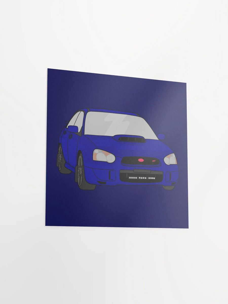 Caffeinated Gearhead's Car Collection - Subaru STI - Poster product image (3)