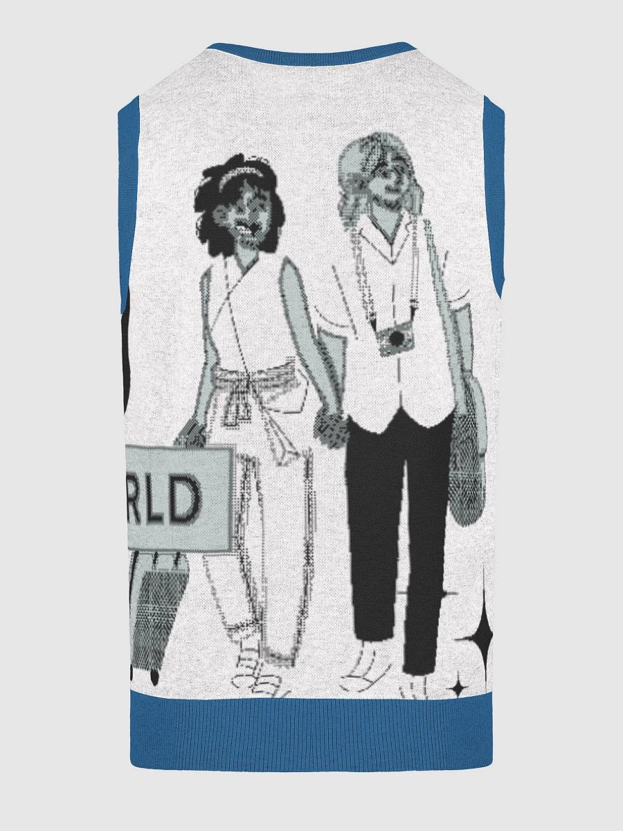 Wanderlust Jacquard V-Neck Vest product image (18)