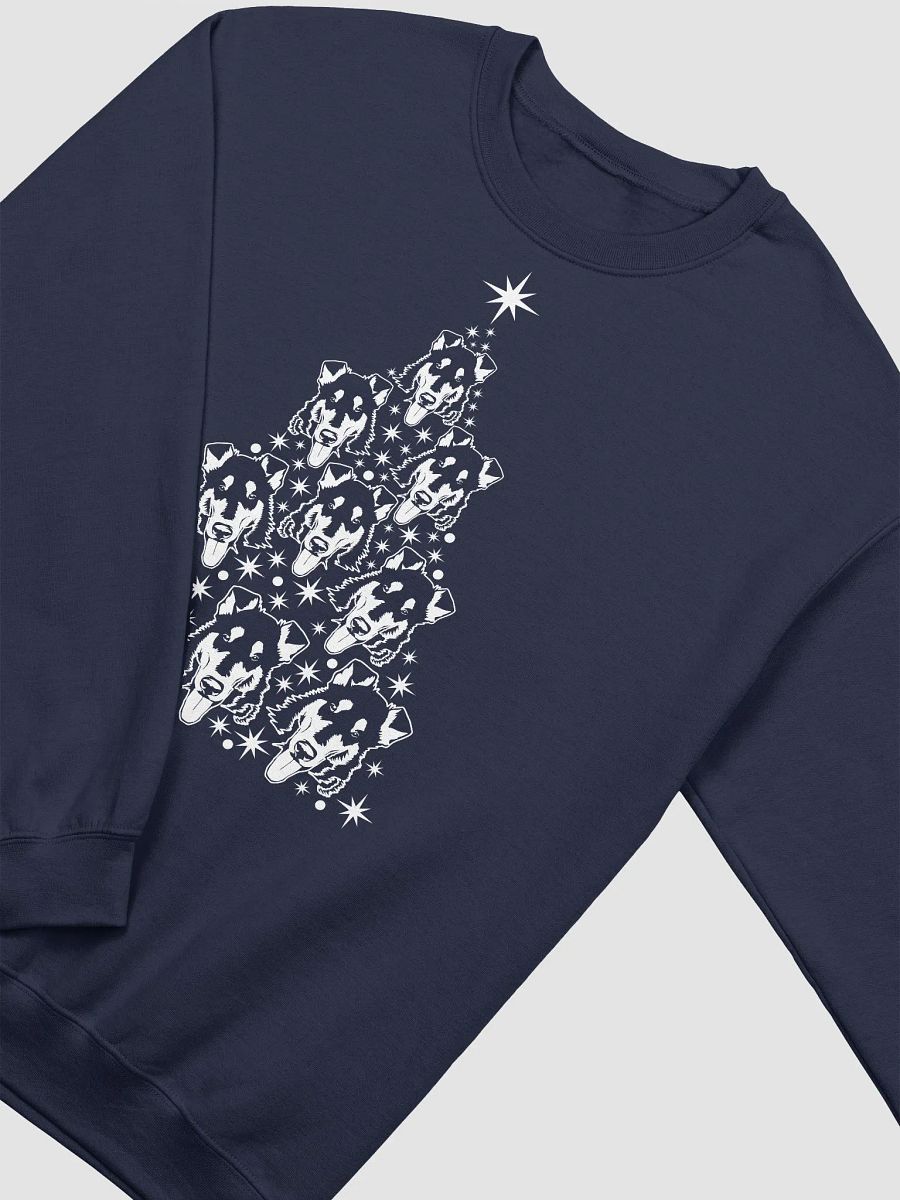 Smooth Collie Christmas Tree Sweatshirt Design for Smooth Collie Paw-rents product image (19)