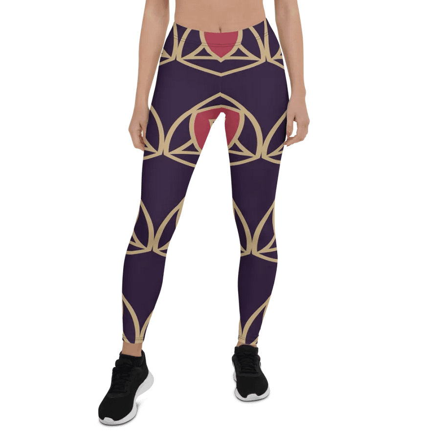 Golden Symmetry All-Over Leggings product image (1)