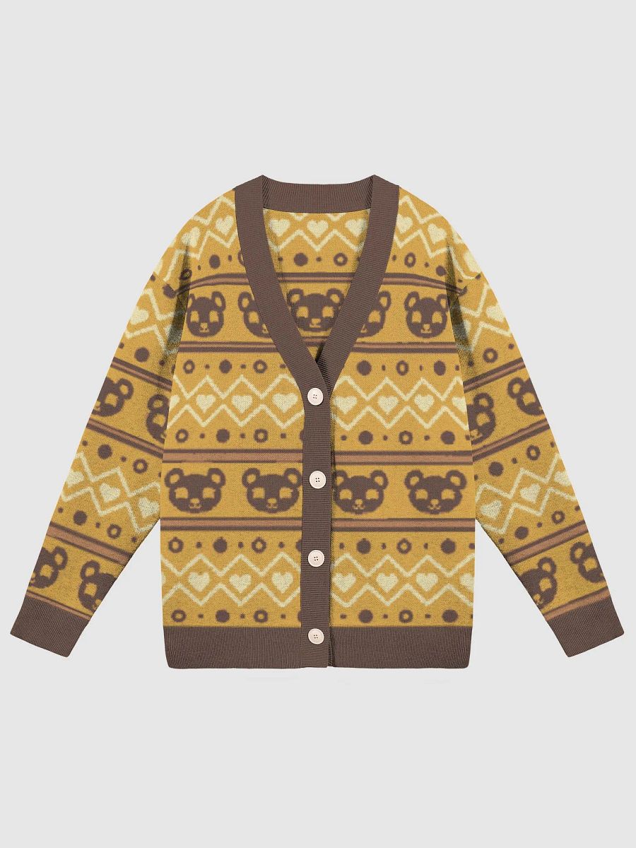 TeddyChan Christmas Cardigan - Yellow product image (1)