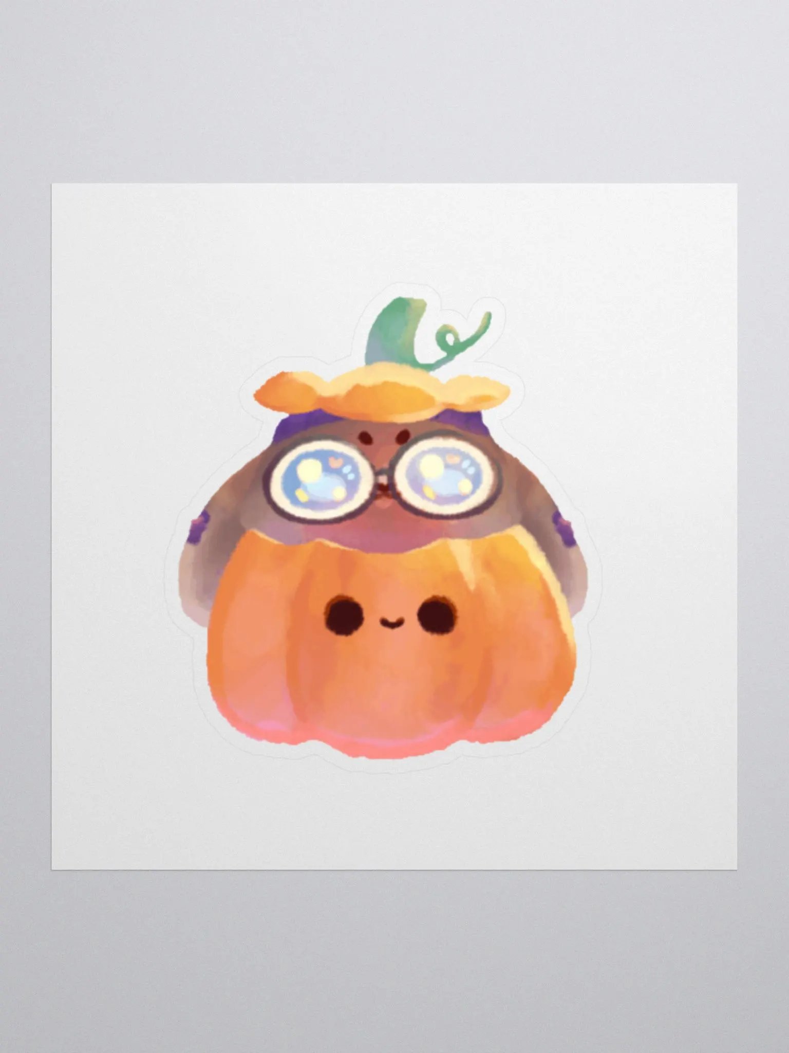 Pumpkin Flam Sticker product image (1)