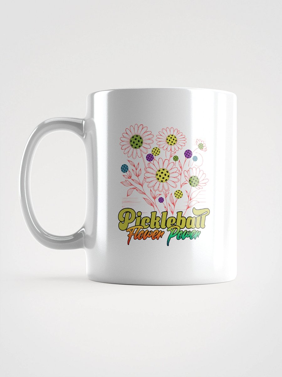 Pickleball Flower Power Mug product image (1)