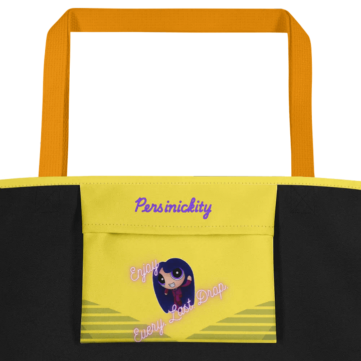 Pizza Love Tote Bag - Yellow product image (2)