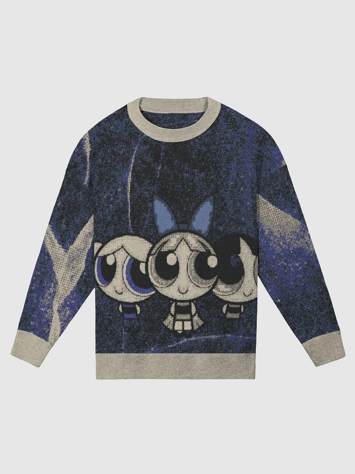 POWERPUFFGIRLS KNIT SWEATER product image (1)