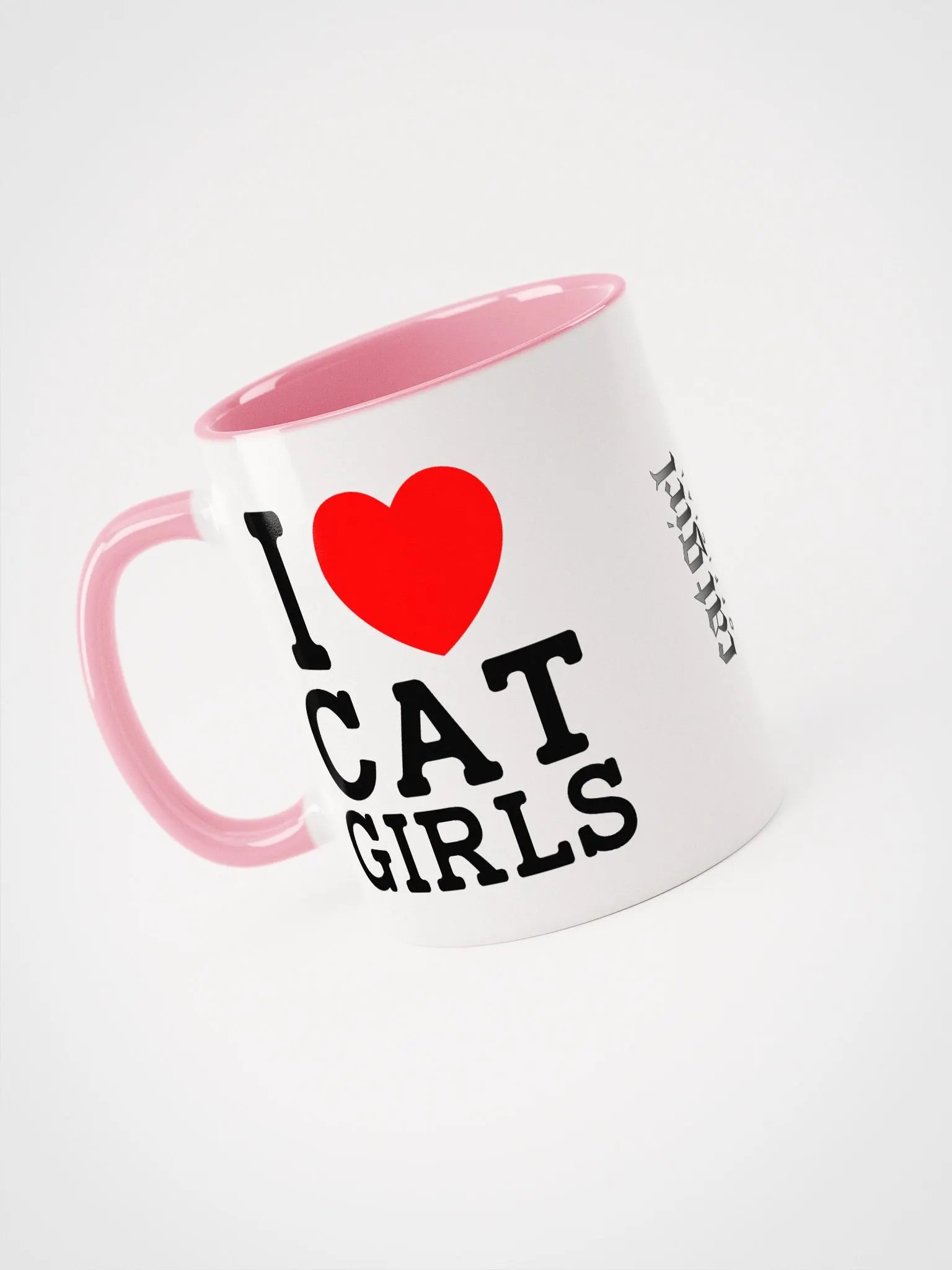 I Heart Cat Girls Ceramic Mug product image (3)