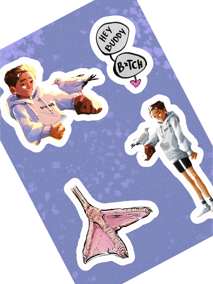 Little Buddy Sticker Pack! product image (1)