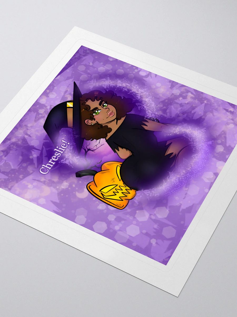 Witchy Babe Cut Sticker w/ BG product image (4)