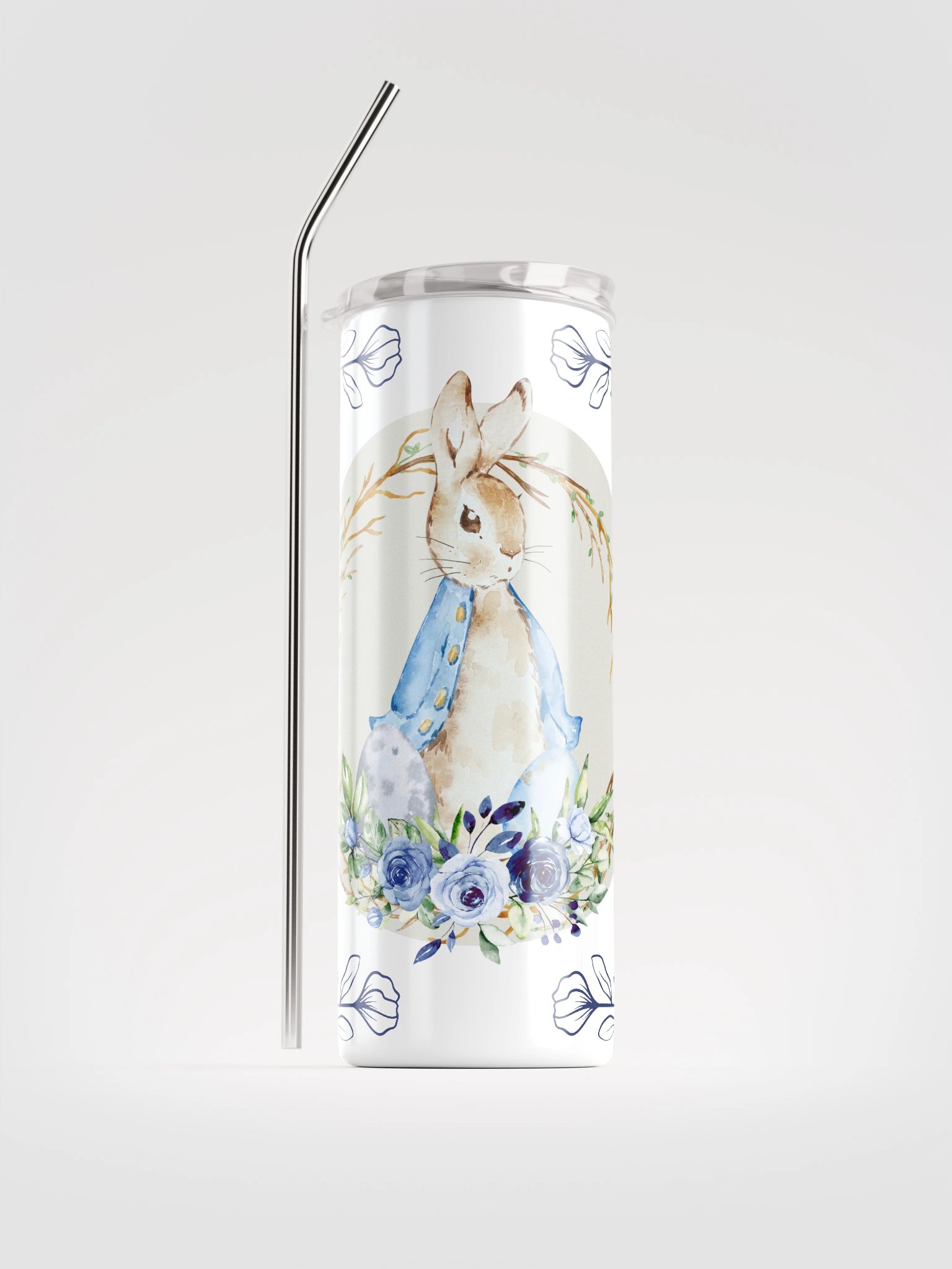 Whimsical Peter Rabbit Stainless Steel Tumbler product image (1)