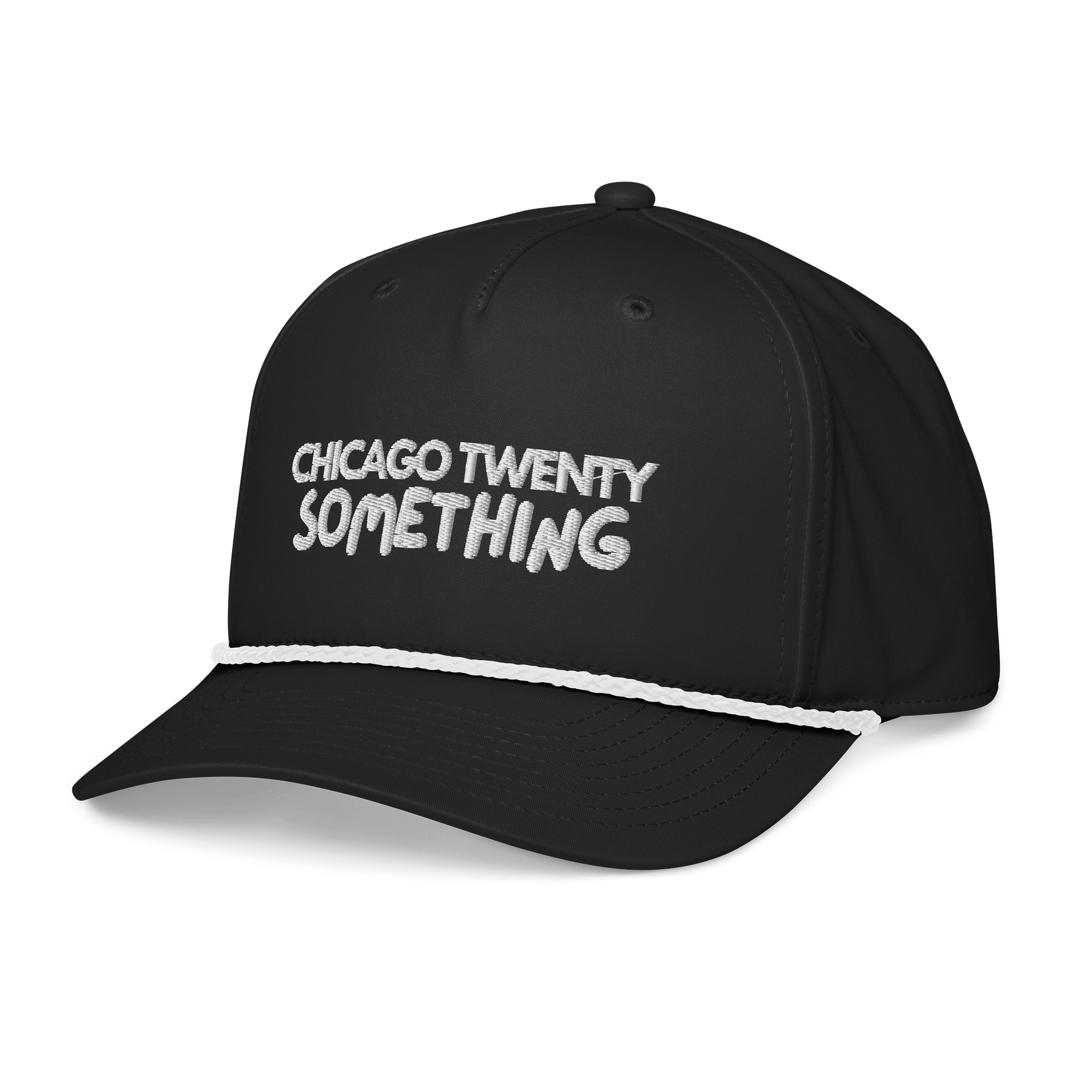 Chicago 20 Something Rope Hat - Black product image (3)