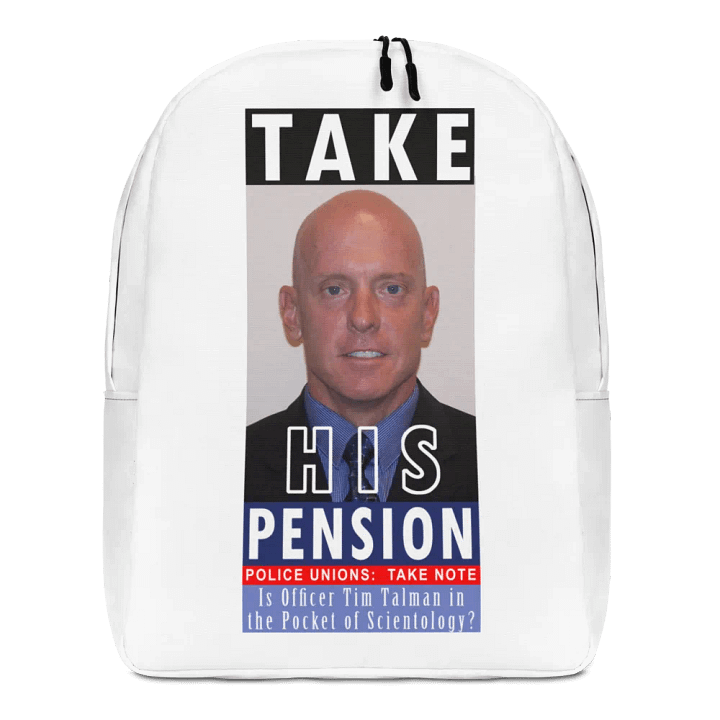 Backpack - Take Tim Talman's Pension product image (1)