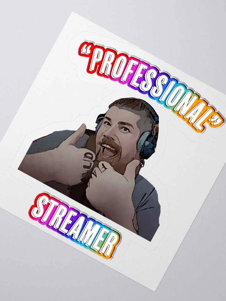 Synisisms - Professional Streamer 2 - Sticker product image (6)