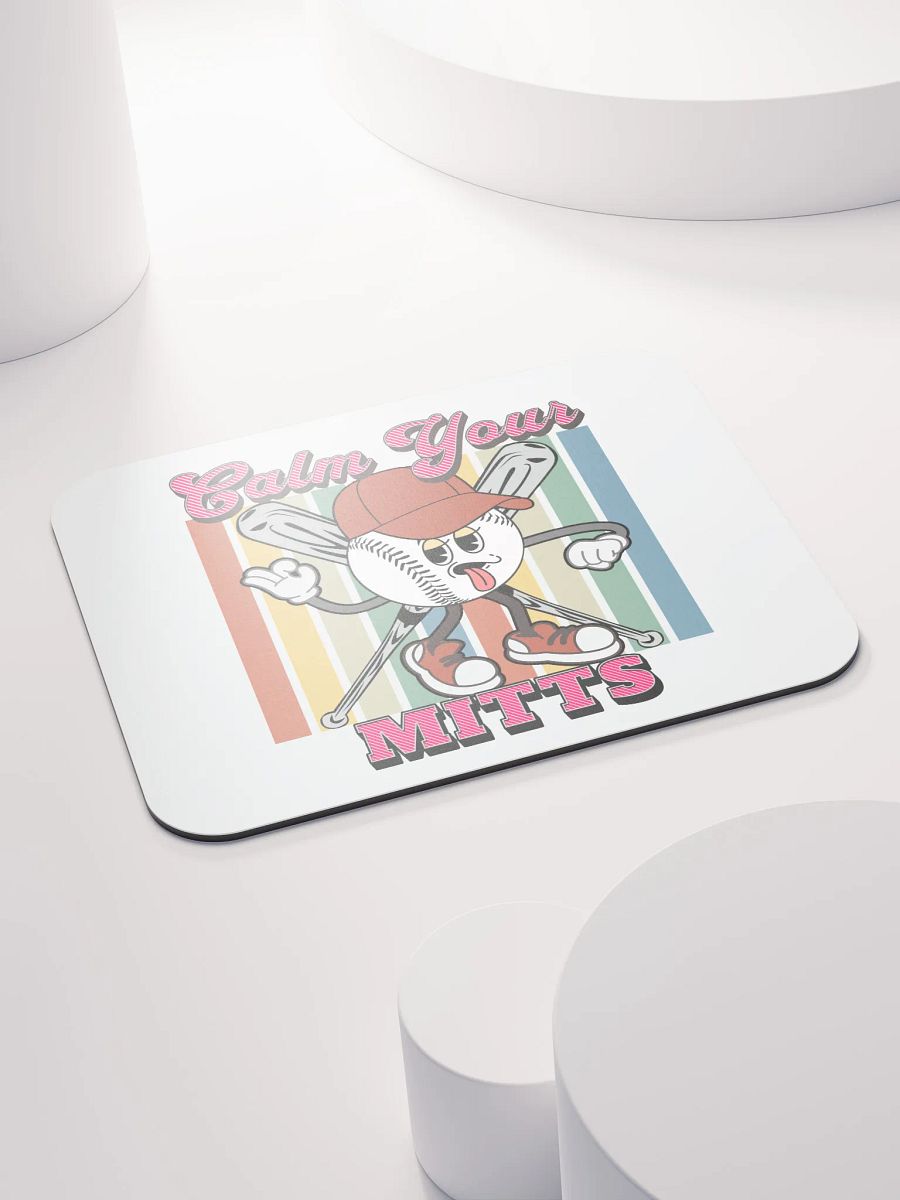 Calm Your Mitts Baseball Mouse Pad product image (4)