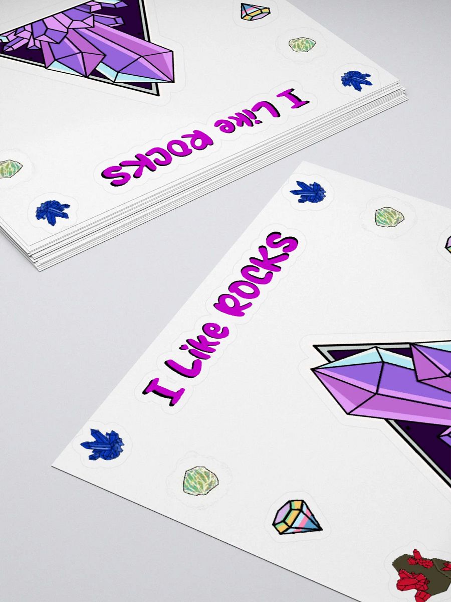 I Like Rocks Variety stickers product image (10)