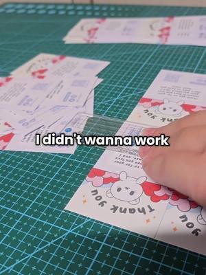 At least I feel happier doing what I do now 😊  #smallbusiness #smallartist #kawaiiart #work 