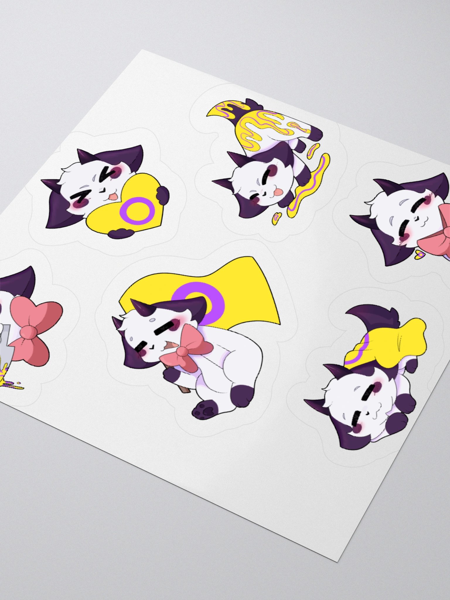 PRIDE/Intersex Sticker Sheet product image (3)