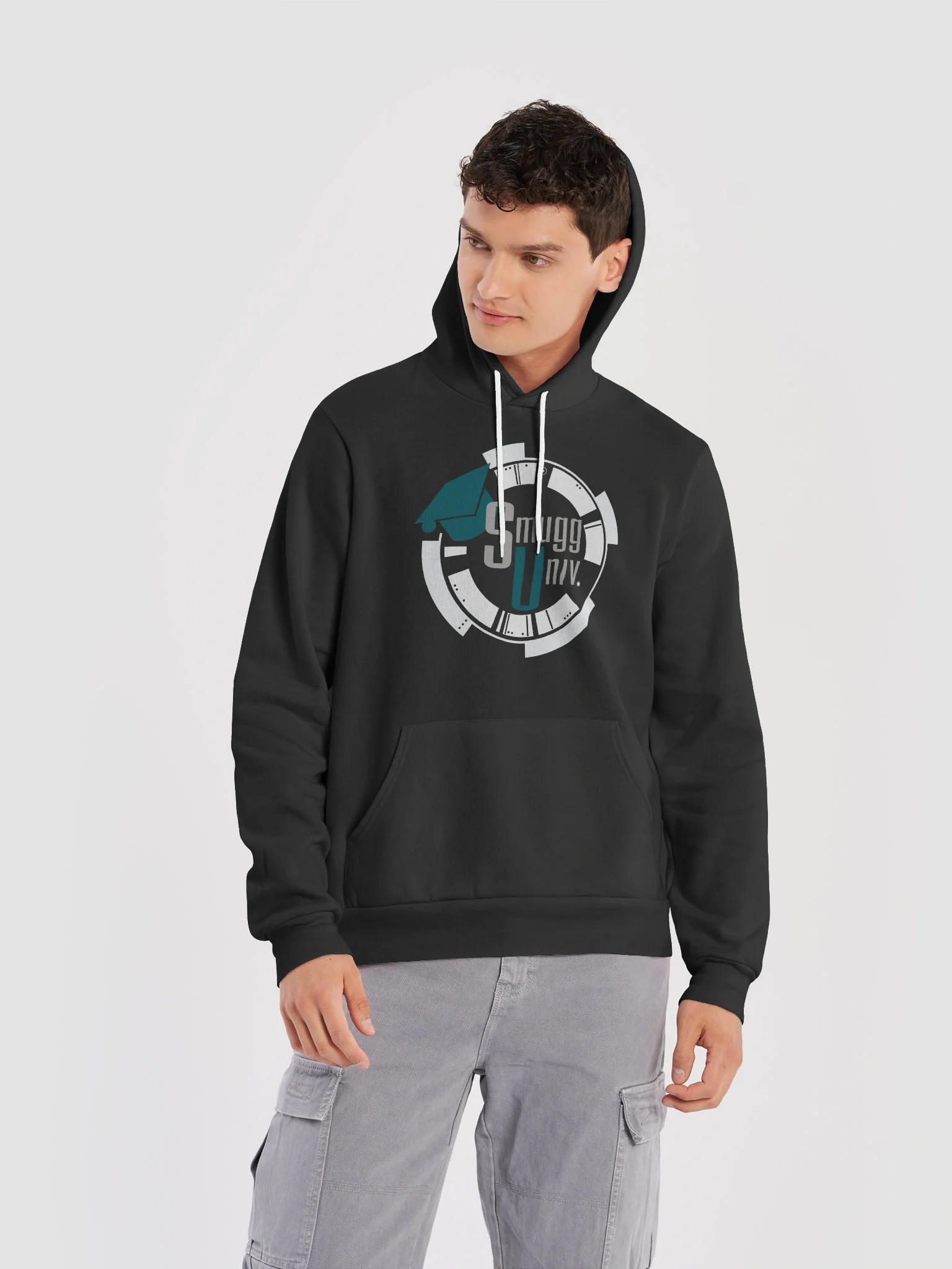 Smugglers University Teal Hoodie product image (21)