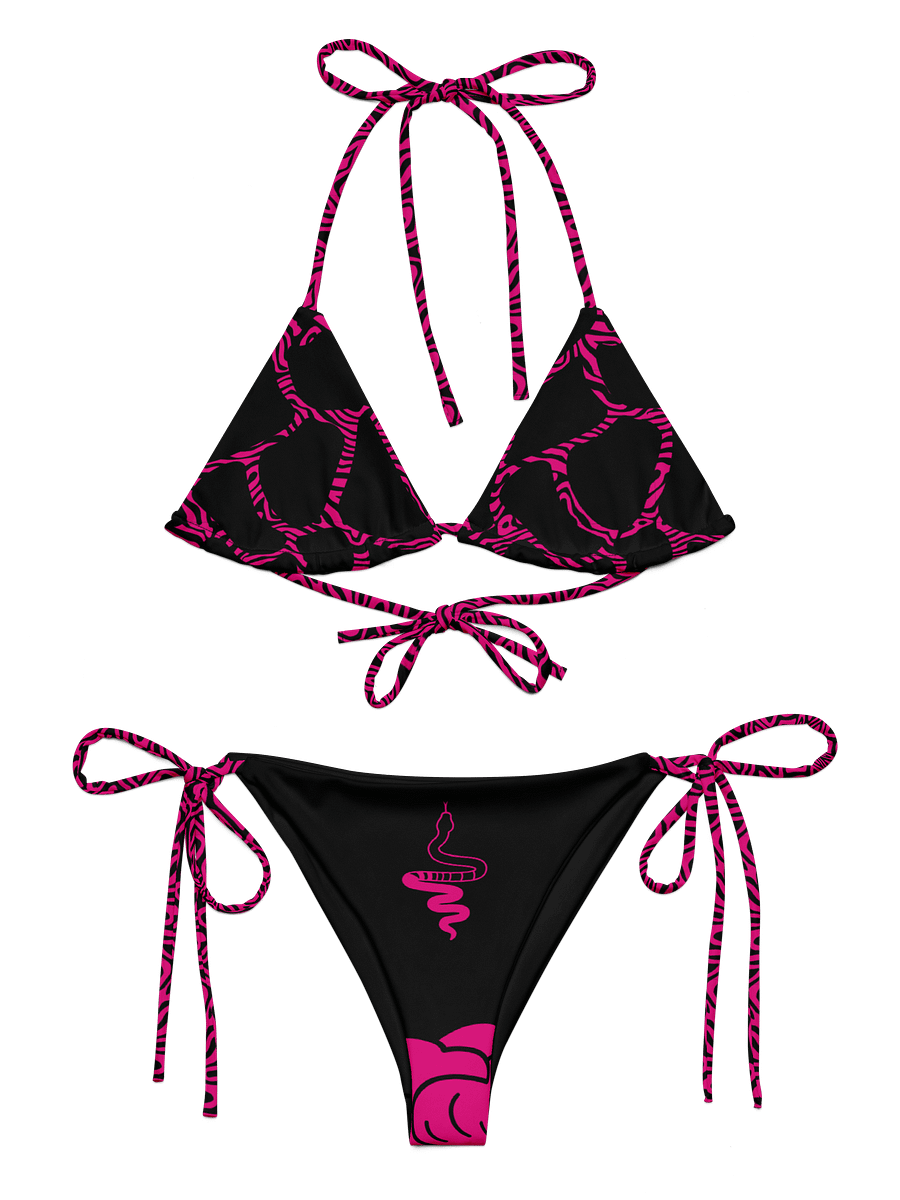 Wild pink-Recycled String Bikini product image (1)