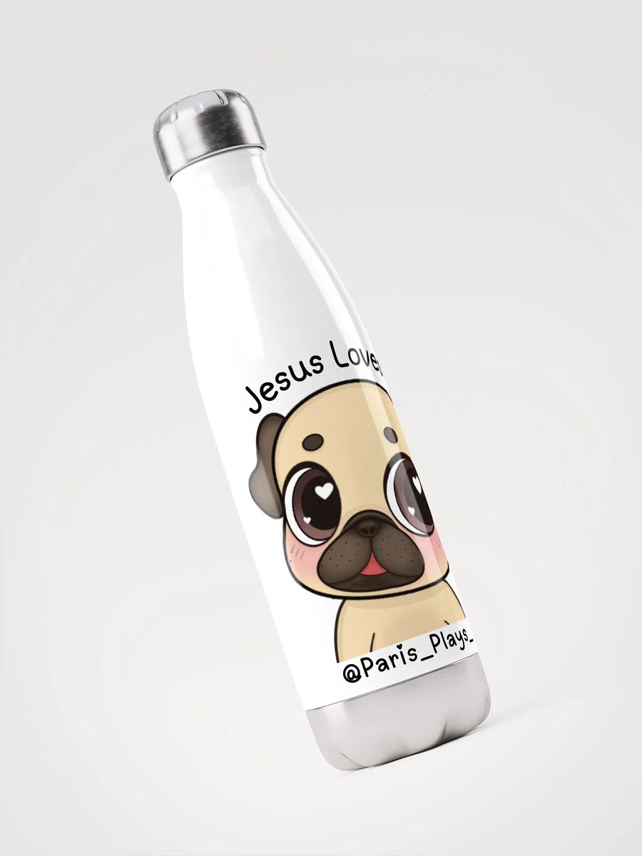 Pug Steel Water Bottle product image (3)