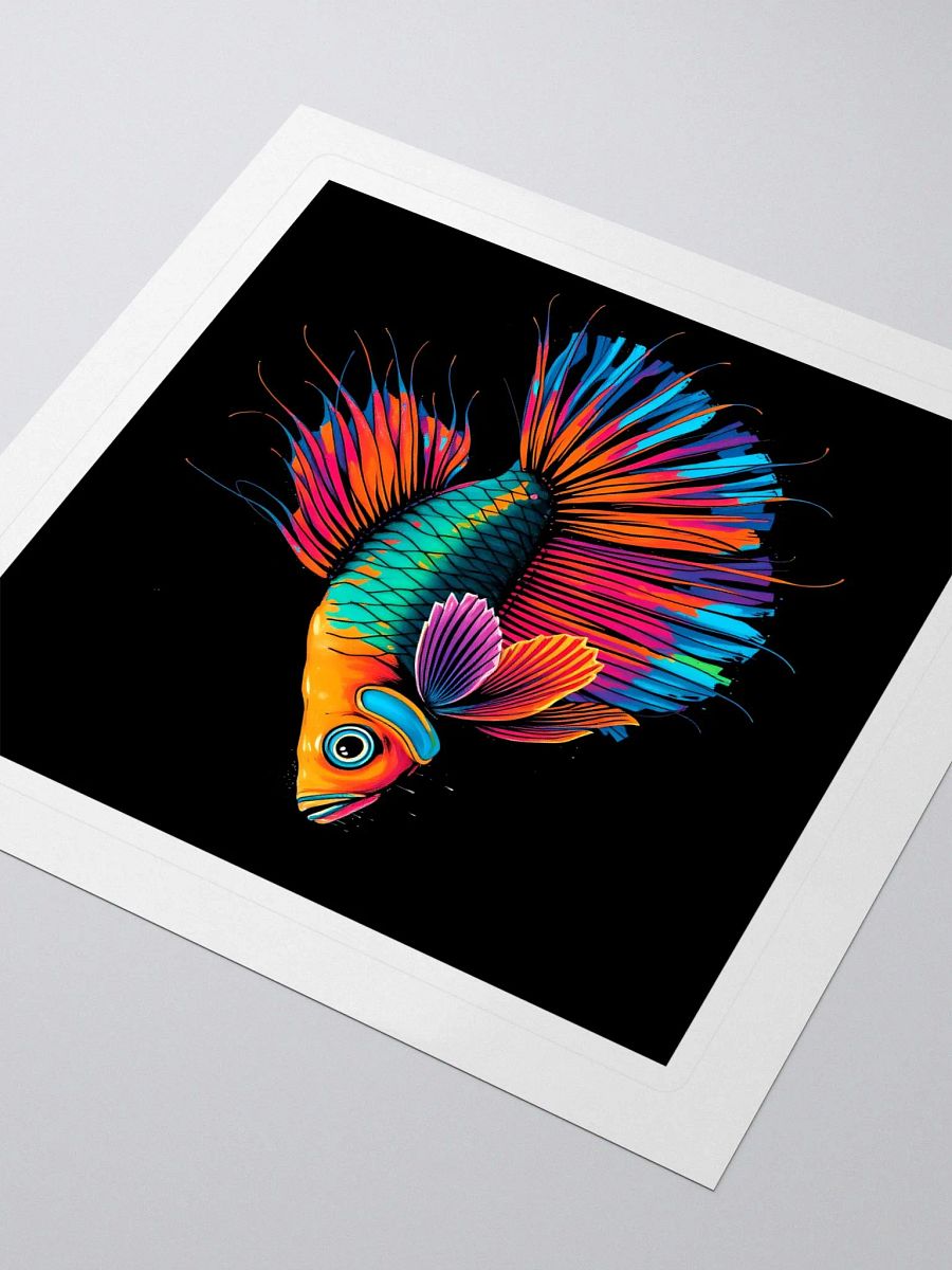 Vibrant Fish Kiss Cut Stickers product image (3)